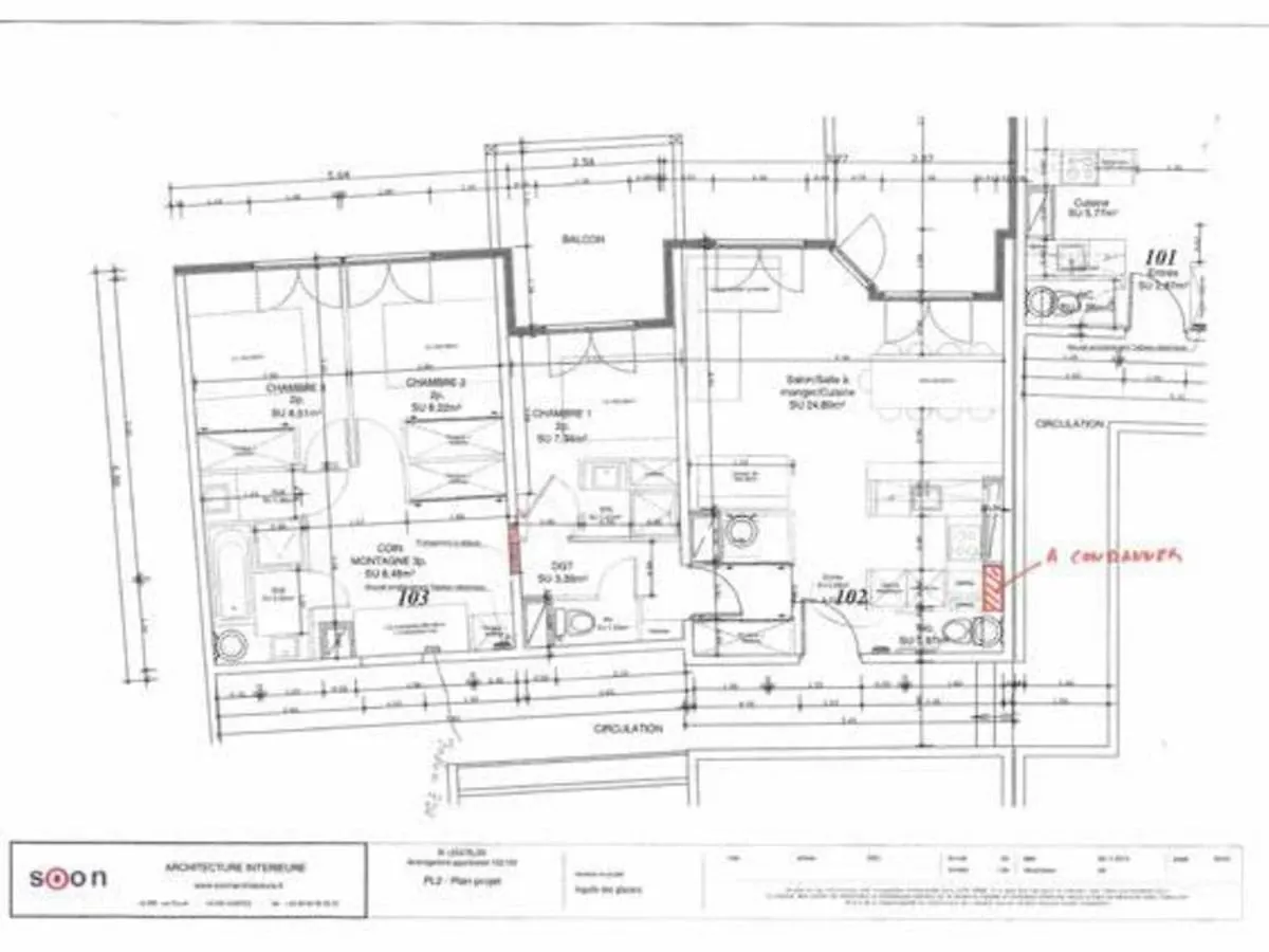 Appartement Moderne 4 Pieces, Terrasse Sud-Ouest, 150M Des Pistes, 8 Personnes, Arc 1800 - Fr-1-411-600 Les Arcs  프랑스