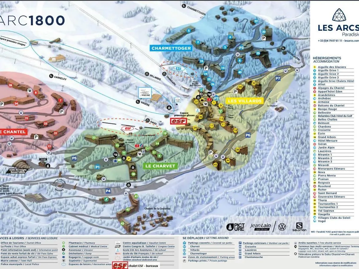 Appartement Moderne 4 Pieces, Terrasse Sud-Ouest, 150M Des Pistes, 8 Personnes, Arc 1800 - Fr-1-411-600 Les Arcs  Apartamento